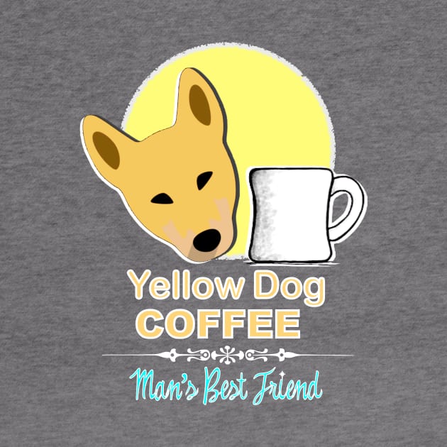 Coffee and Dogs by Show OFF Your T-shirts!™